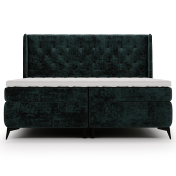 Posteľ s matracom ZARA modrozelená, 160x200 cm 4