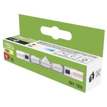 ECO halogénová žiarovka ZE0102 R7s, 120 W, teplá biela 3