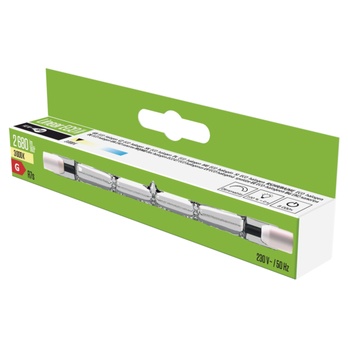 ECO halogénová žiarovka ZE0203 R7s, 140 W, teplá biela 3