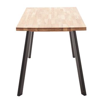 Jedálenský stôl ZEBALLOS I dub, šírka 120 cm 4