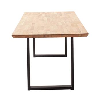 Jedálenský stôl ZEBALLOS II dub, šírka 120 cm 4