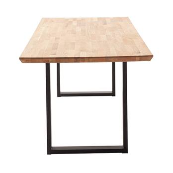 Jedálenský stôl ZEBALLOS II dub, šírka 140 cm 4