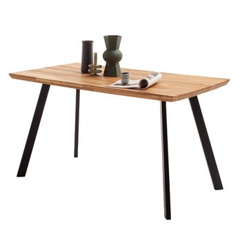 Jedálenský stôl ZEBALLOS dub, šírka 120 cm 1