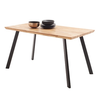 Jedálenský stôl ZEBALLOS dub, šírka 140 cm 1