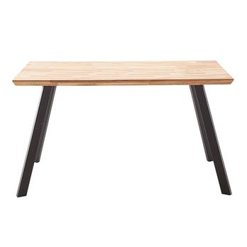 Jedálenský stôl ZEBALLOS dub, šírka 140 cm 2