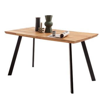 Jedálenský stôl ZEBALLOS dub, šírka 160 cm 1