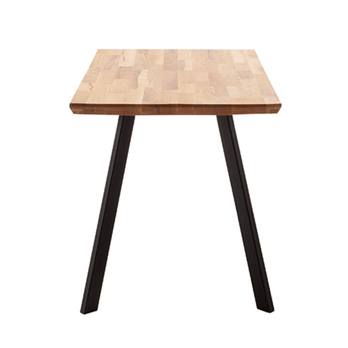 Jedálenský stôl ZEBALLOS dub, šírka 180 cm 4