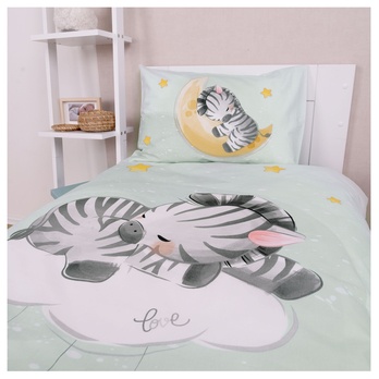 Posteľná bielizeň ZEBRA 40x60 a 100x135 cm 3