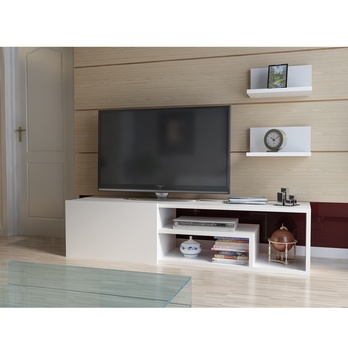 TV stena ZEPLIN biela 1