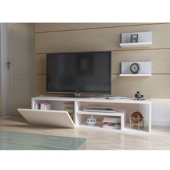 TV stena ZEPLIN biela 2