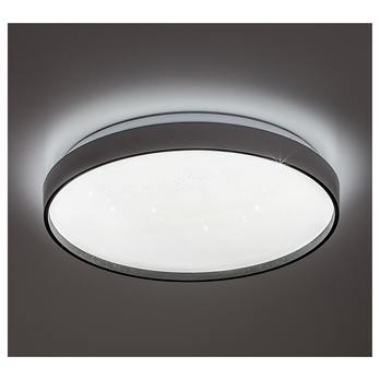 Stropné svietidlo ZERAVA biela/čierna, priemer 38 cm 5