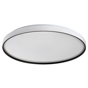 Stropné svietidlo ZERAVA biela/čierna, priemer 58 cm 2