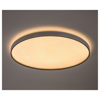 Stropné svietidlo ZERAVA biela/čierna, priemer 77 cm 8
