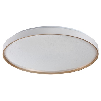 Stropné svietidlo ZERAVA biela/zlatá, priemer 58 cm 2