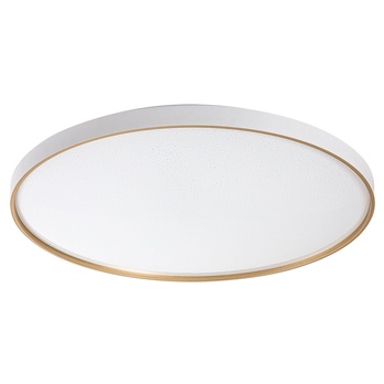 Stropné svietidlo ZERAVA biela/zlatá, priemer 77 cm 2