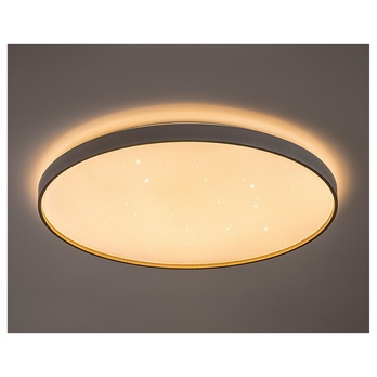 Stropné svietidlo ZERAVA biela/zlatá, priemer 77 cm 4