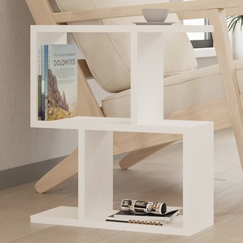 Prístavný stolík ZET biela 1