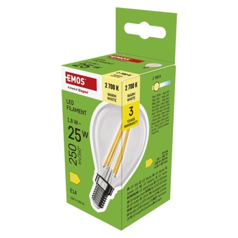 LED žiarovka filament ZF1D02 E14, 1,8 W, teplá biela 4
