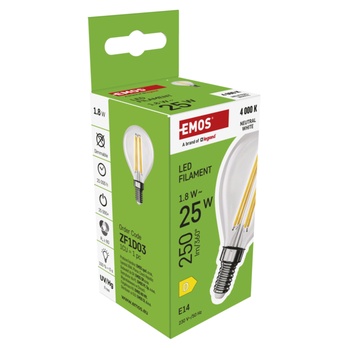 LED žiarovka filament ZF1D03 E14, 1,8 W, neutrálna biela 5