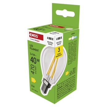 LED žiarovka filament ZF1D23 E14, 3,4 W, neutrálna biela 4