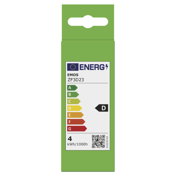 LED žiarovka filament  ZF3D23 E14, 3,4 W, neutrálna biela 6