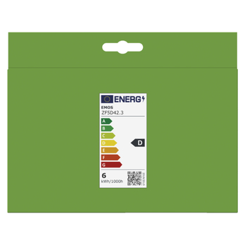 Sada LED žiaroviek filament ZF5D42.3 E27, 5,9 W, teplá biela, 3 ks 7