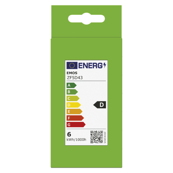 LED žiarovka filament ZF5D43 E27, 5,9 W, neutrálna biela 6