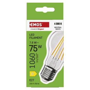 LED žiarovka filament ZF5D53 E27, 7,8 W, neutrálna biela 3