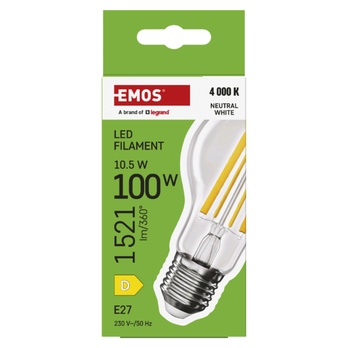 LED žiarovka filament ZF5D63 E27, 10,5 W, neutrálna biela 3