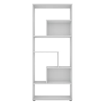 Regál ZIGZAG biela 3