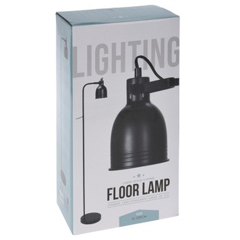 Stojacia lampa ZITA čierna 2