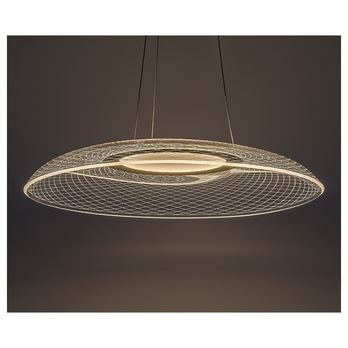 Závesné svietidlo ZOFRAEL 2 zlatá/priehľadná 1