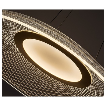 Závesné svietidlo ZOFRAEL 2 zlatá/priehľadná 4