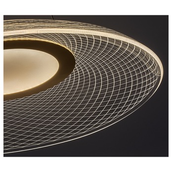 Závesné svietidlo ZOFRAEL 2 zlatá/priehľadná 5