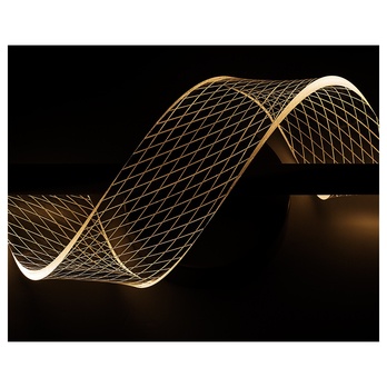 Nástenné svietidlo ZOFRAEL zlatá/priehľadná 10