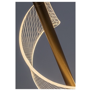 Stolná lampa ZOFRAEL zlatá/priehľadná 4