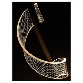 Stolná lampa ZOFRAEL zlatá/priehľadná 8