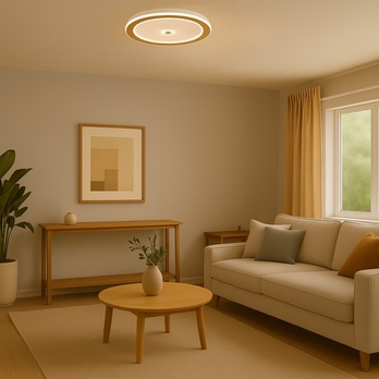 Stropné svietidlo ZOFRAEL zlatá/priehľadná 1