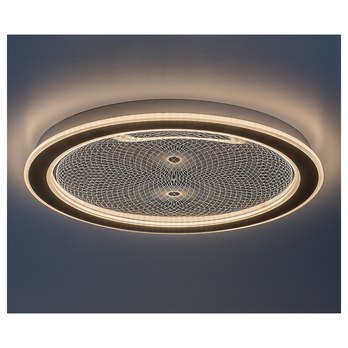 Stropné svietidlo ZOFRAEL zlatá/priehľadná 3