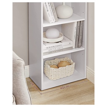 Knižnica ZOLITA III biela 4