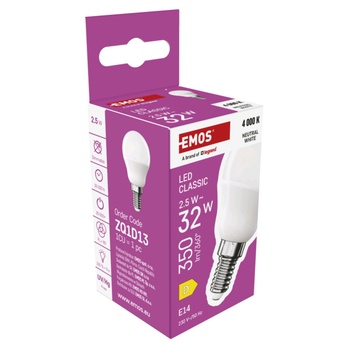 LED žiarovka ZQ1D13 E14, 2,5 W, neutrálna biela 5