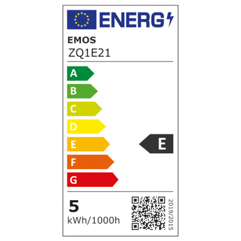 LED žiarovka ZQ1E21 E14, 4,2 W, teplá biela 7