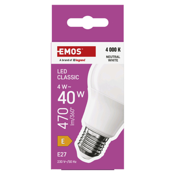 LED žiarovka ZQ5E23 E27, 4 W, neutrálna biela 3