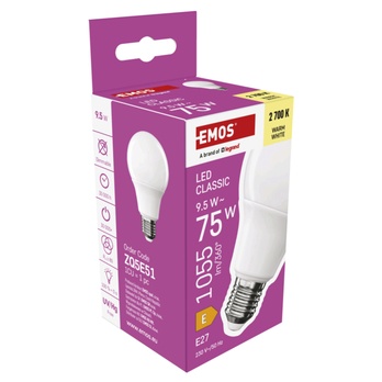 LED žiarovka ZQ5E51 E27, 9,5 W, teplá biela 5