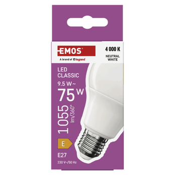 LED žiarovka  ZQ5E53 E27, 9,5 W, neutrálna biela 3