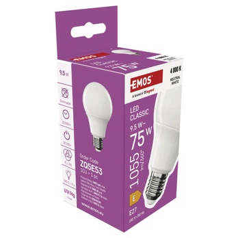 LED žiarovka  ZQ5E53 E27, 9,5 W, neutrálna biela 5