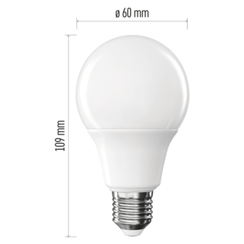 LED žiarovka ZQ5E54 E27, 9,5W, studená biela 7