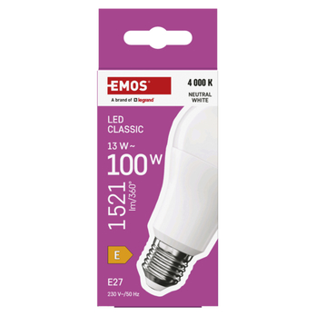LED žiarovka ZQ5E63 E27, 13 W, neutrálna biela 4