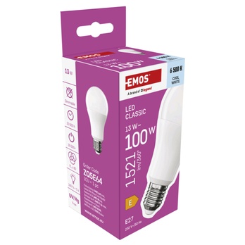 LED žiarovka ZQ5E64 E27, 13W, studená biela 5