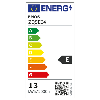 LED žiarovka ZQ5E64 E27, 13W, studená biela 7
